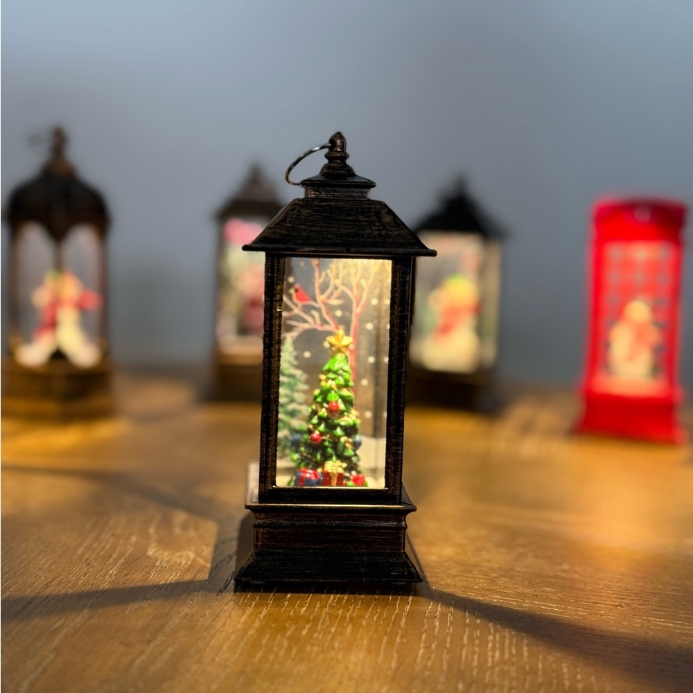 Light-Up Christmas Tree Lantern – Holiday Home Decor Gift